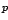 \(p\)
